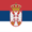 Flag - serbisch